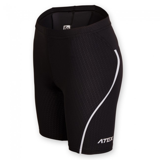 Women's cycling shorts SARA with reflective trims 
