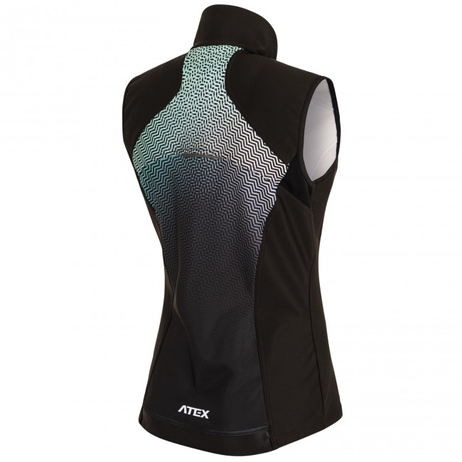Women’s sports vest ZIGZAG mint