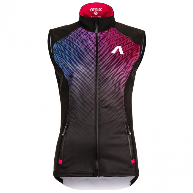 Women’s sports vest ZIGZAG pink