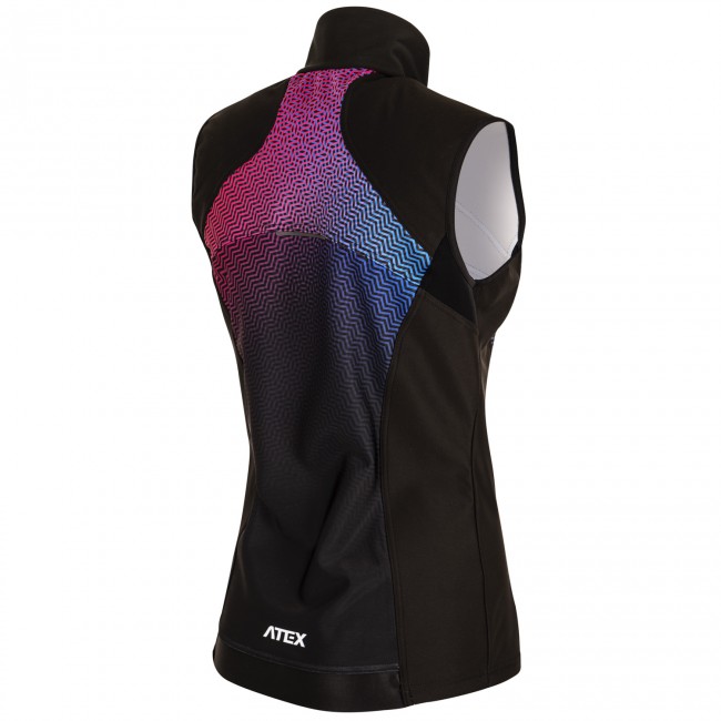 Women’s sports vest ZIGZAG pink