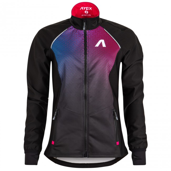 Women’s sports jacket ZIGZAG pink