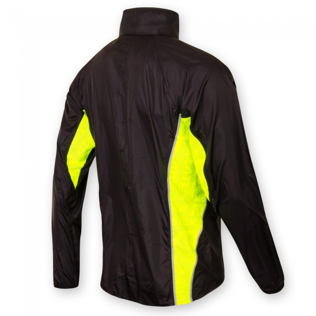 Lightweight reflective jacket BOAZ black