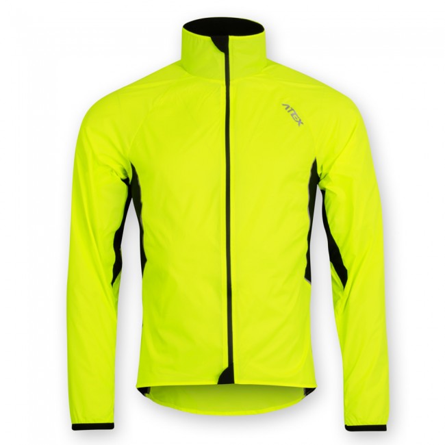 Lightweight reflective jacket BOAZ yellow