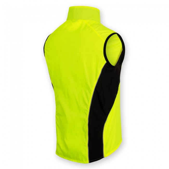 Lightweight reflective vest BOAZ yellow