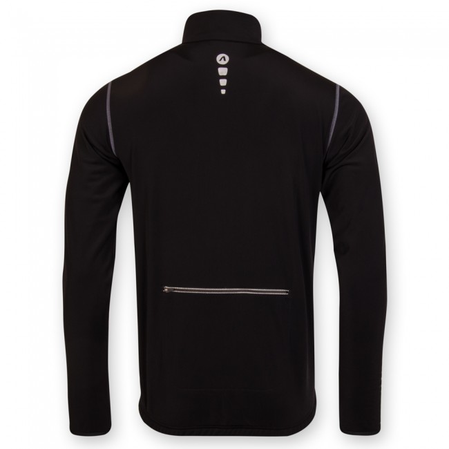 Men's jersey ALPEN with pocket, black