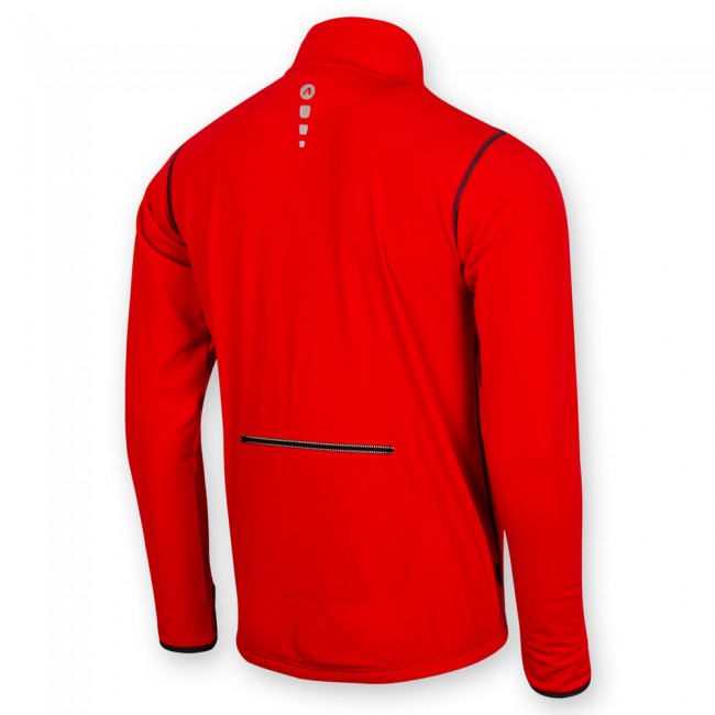 Men's jersey ALPEN with pocket, red