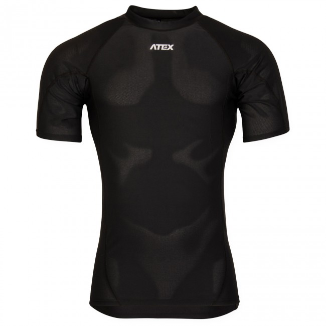 Sports jersey KOBI with short sleeves, black