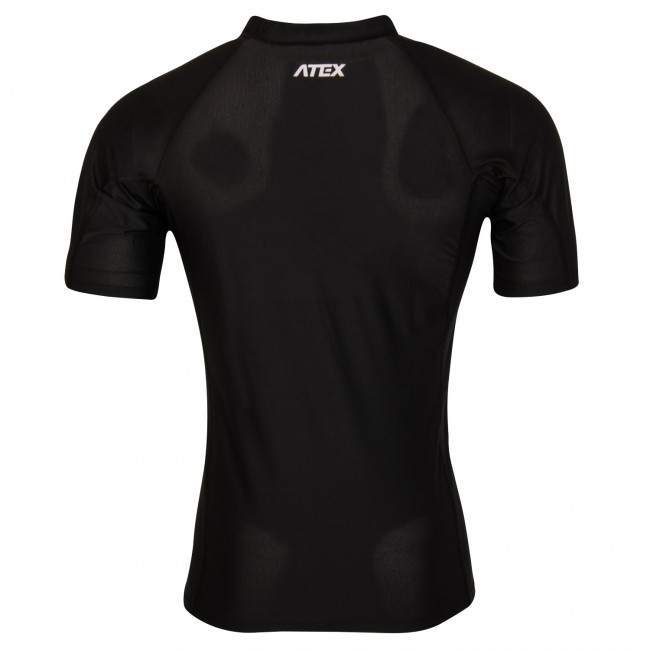 Sports jersey KOBI with short sleeves, black