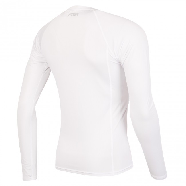 Sports jersey KOBI with long sleeves, white