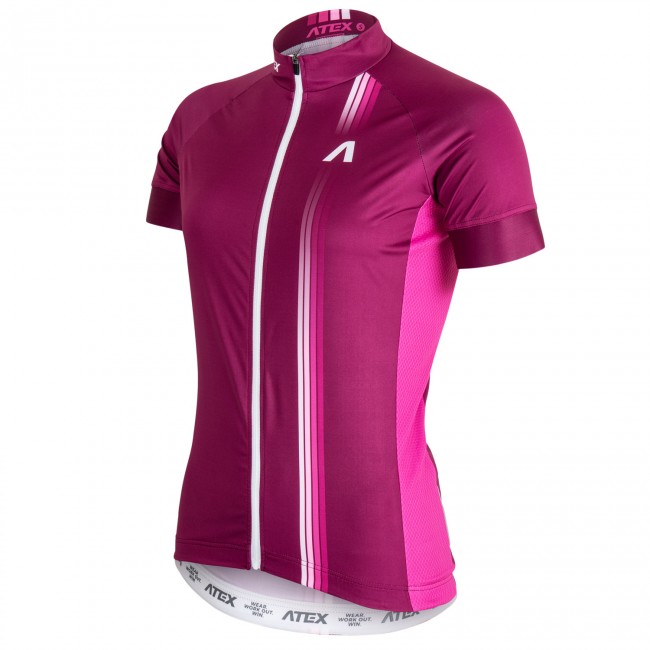 Women’s cycling jersey NEON ROAD 2.0 pink