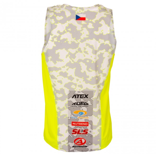 Athletic jersey VABROUŠEK, seamlessly heat bonded