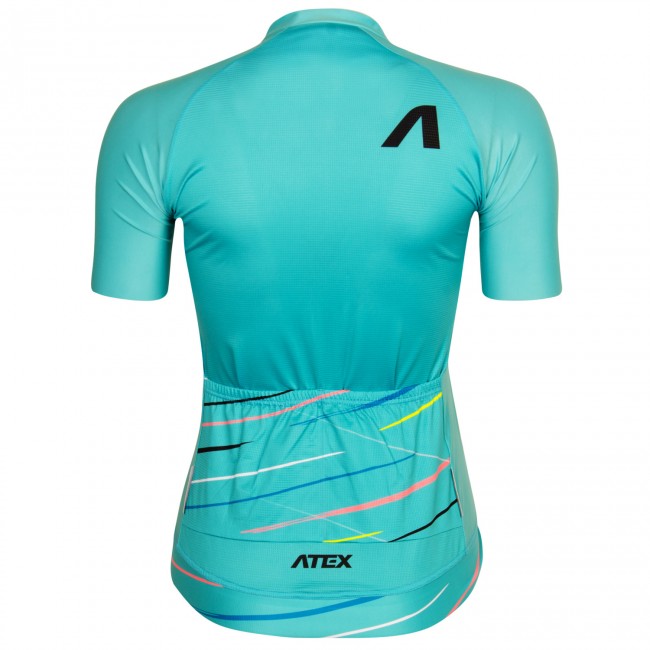 Women's jersey GAIA turquoise