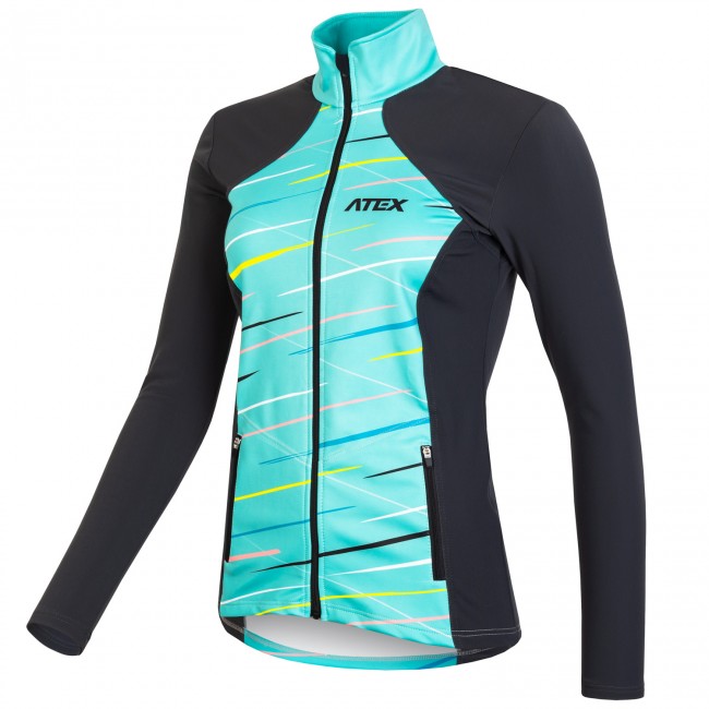 Women’s sweatshirt GAIA turqoise