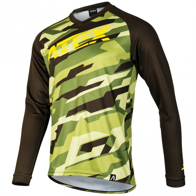 Cycling jersey TRAIL blue