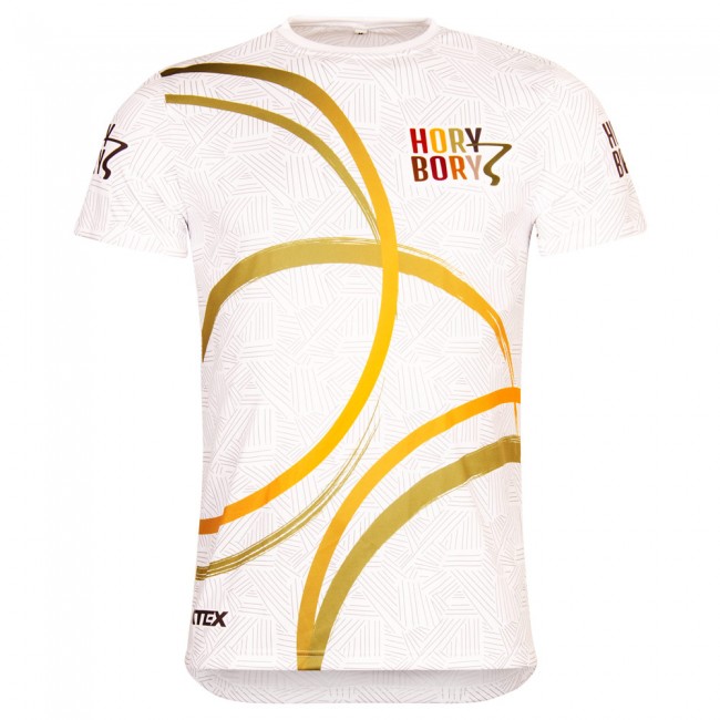 Athletic slim jersey HORY BORY with short sleeves
