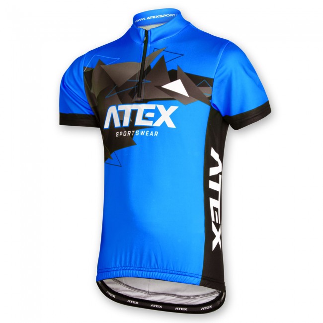 Children´s cycling jersey MIKA blue