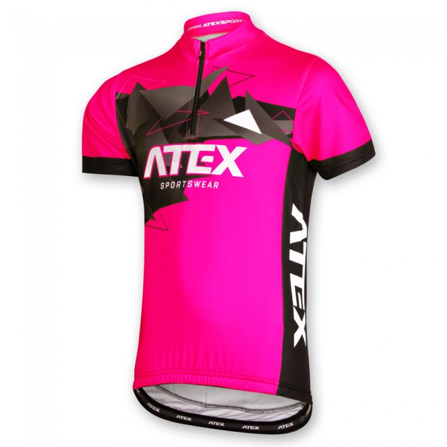 Children´s cycling jersey MIKA pink