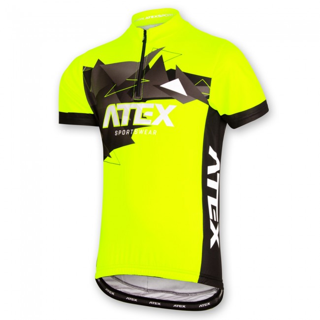 Children´s cycling jersey MIKA yellow