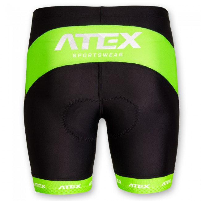 Children´s cycling shorts MIK green