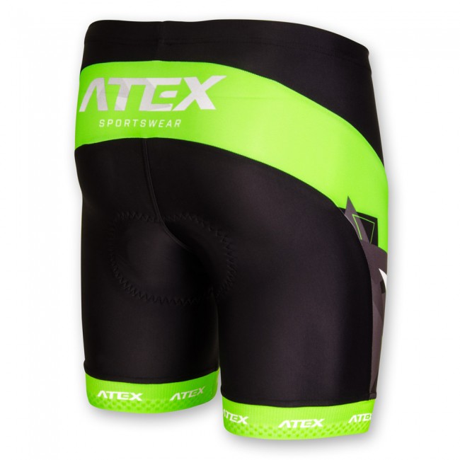 Children´s cycling shorts MIK green