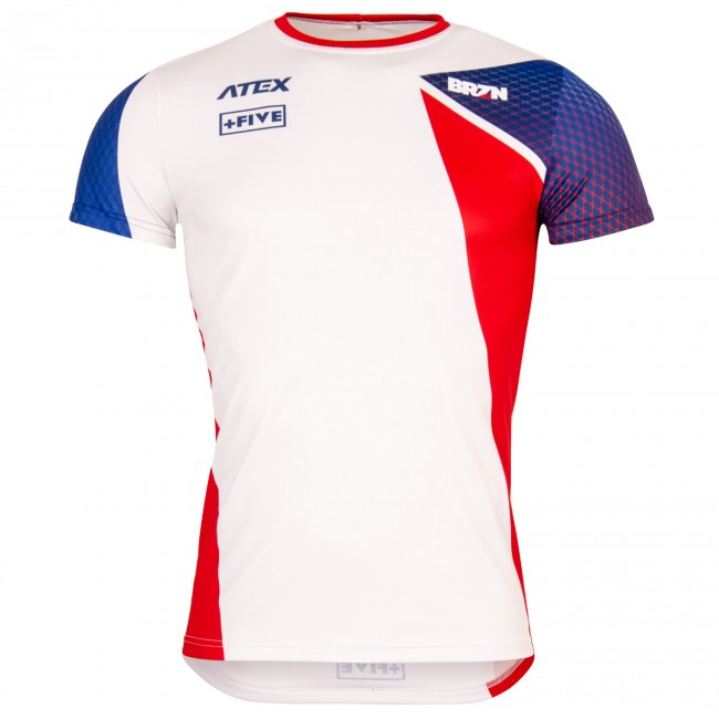 Sports jersey BRZN with short sleeves