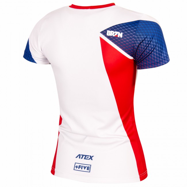 Women's sports jersey BRZN with short sleeves