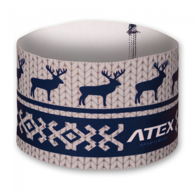 Running headband NORDIC blue