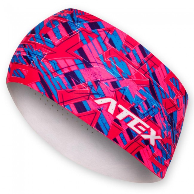 Running headband DISORDER PINK
