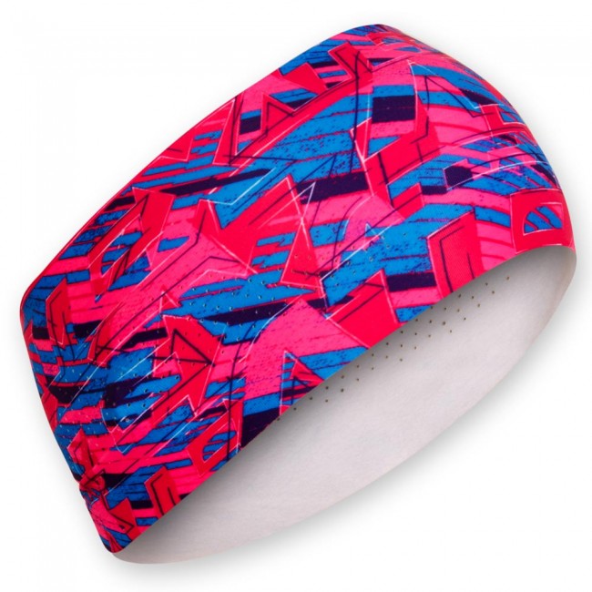 Running headband DISORDER PINK