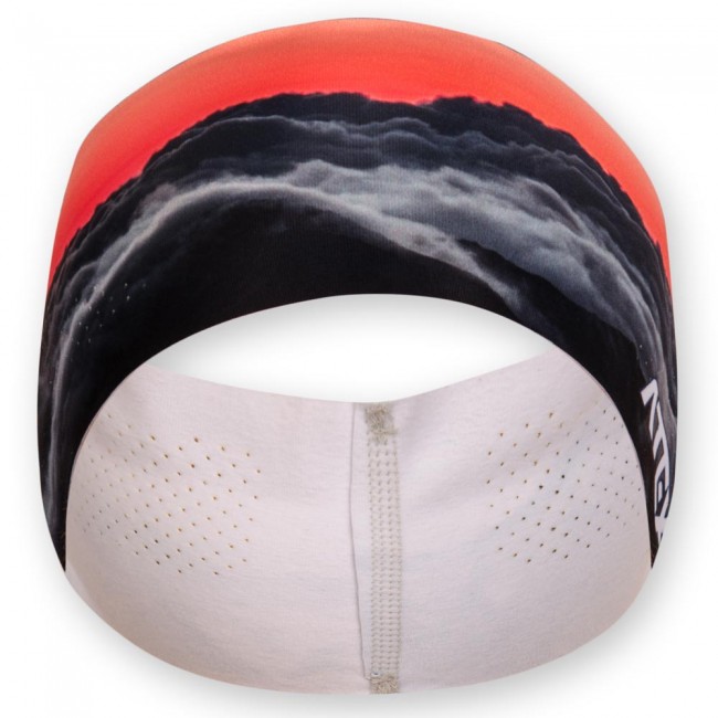 Running headband RED SKY