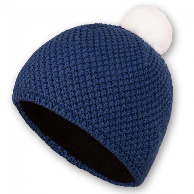 Knitted hat KNIT blue