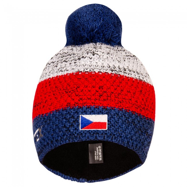 Knitted hat KNIT TRIKOLORA
