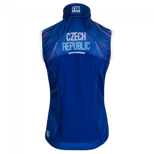 Women's running vest BIATEX BLUE