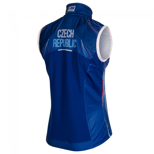 Women's running vest BIATEX BLUE