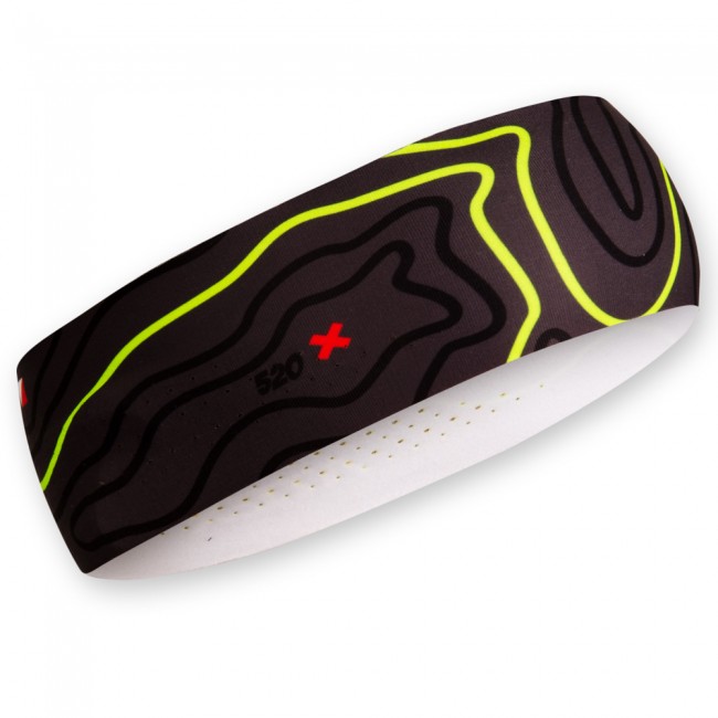 Athletic headband ORIENTEERING black