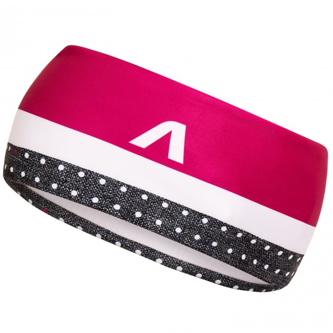 Two-layer headband BERG pink