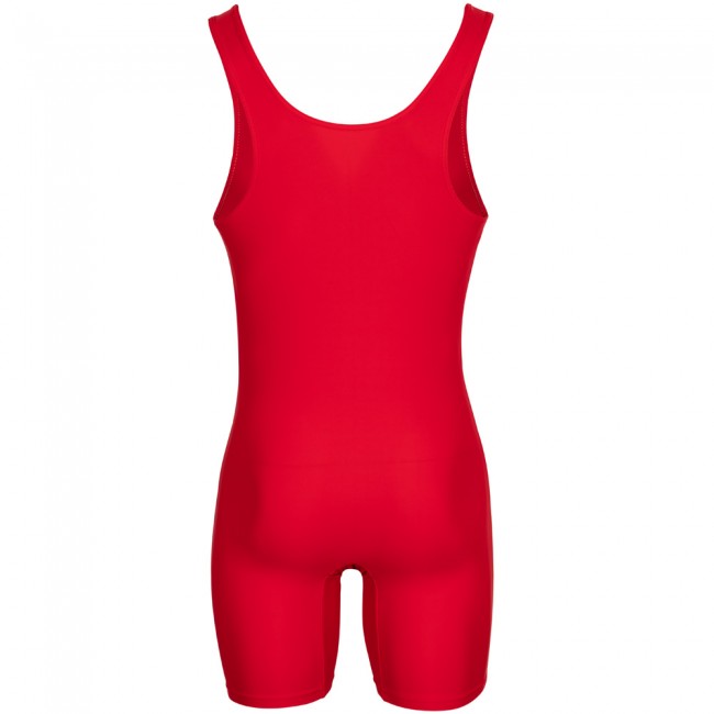 Men's wrestling jersey WES red