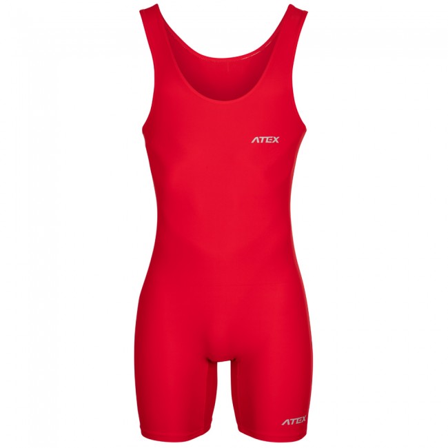 Men's wrestling jersey WES red