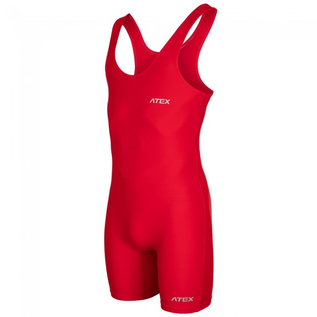 Men's wrestling jersey WES red
