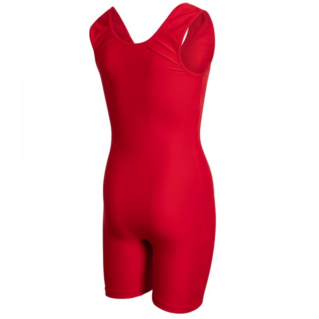 Children's wrestling jersey WES red