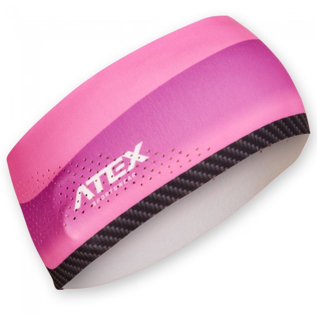 Running headband SYNEK PINK