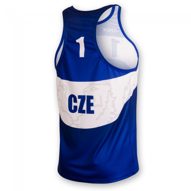 Beach volleyball jersey PŘEMEK, blue