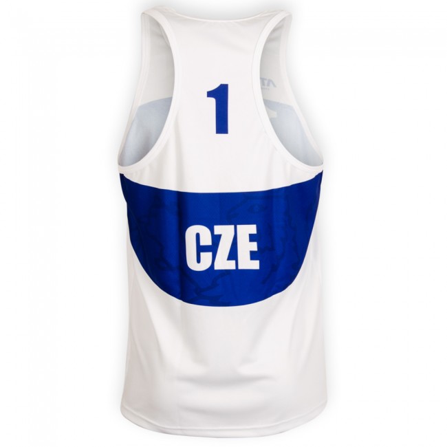 Beach volleyball jersey PŘEMEK, white