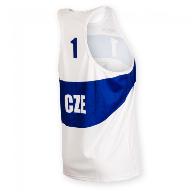 Beach volleyball jersey PŘEMEK, white