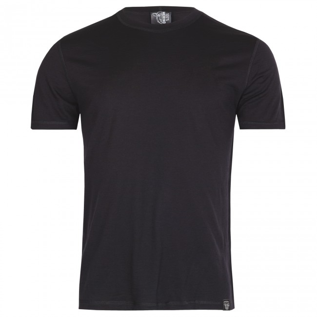 MERINO t-shirt with short sleeves without print