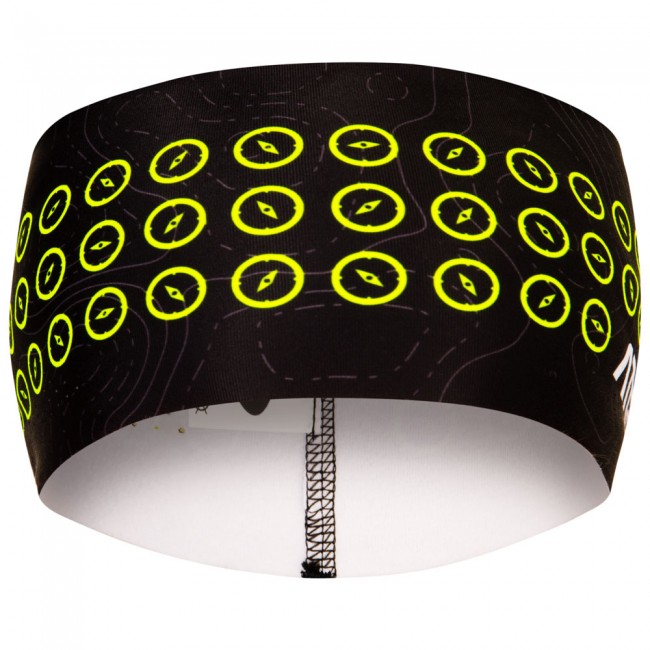 Running headband NAVI Yellow