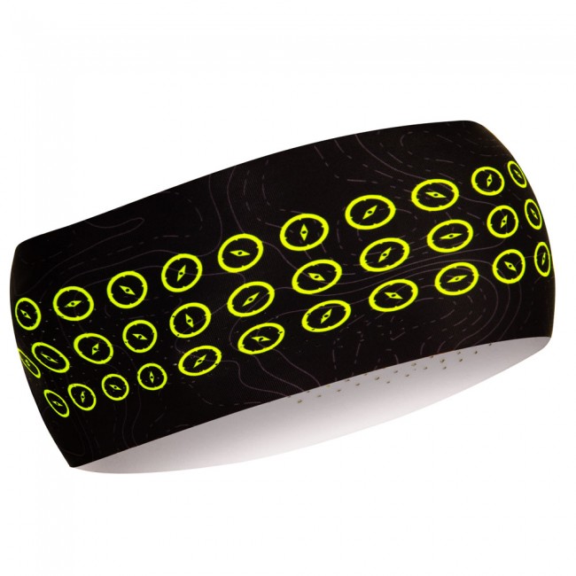 Running headband NAVI Yellow