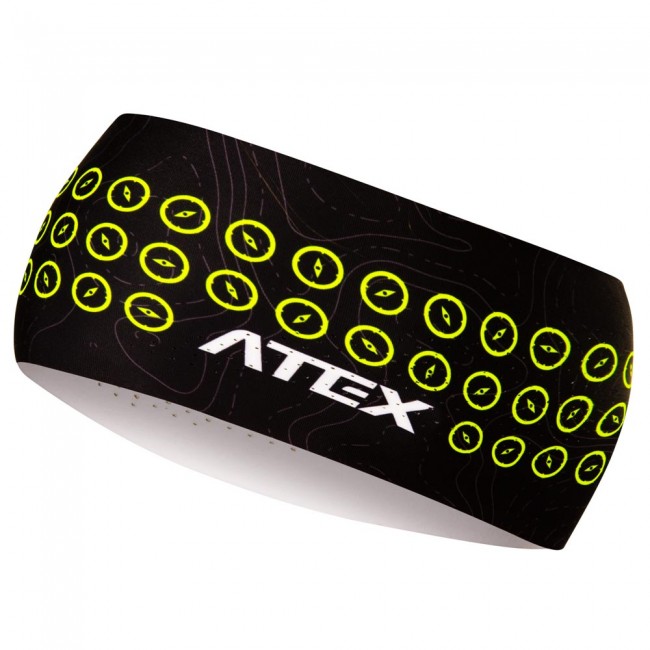 Running headband NAVI Yellow