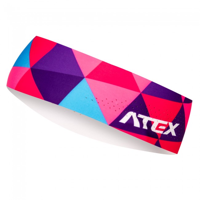 Athletic headband GRID Pink