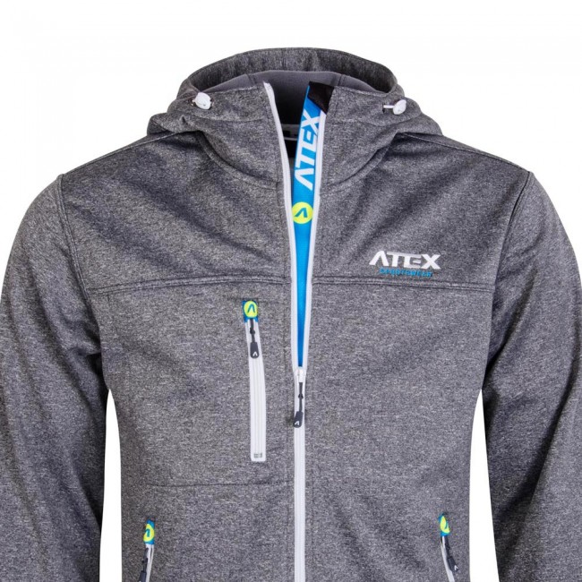 Men's softshell jacket ANRI grey